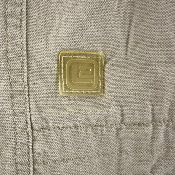 Vintage Y2K Levi’s L2 Baggy Shorts Mens 40 Tan 4331 - Picture 2 of 11